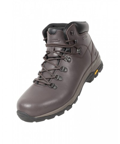 Skye Mens Waterproof Vibram Hiking Boots Tan $40.30 Footwear