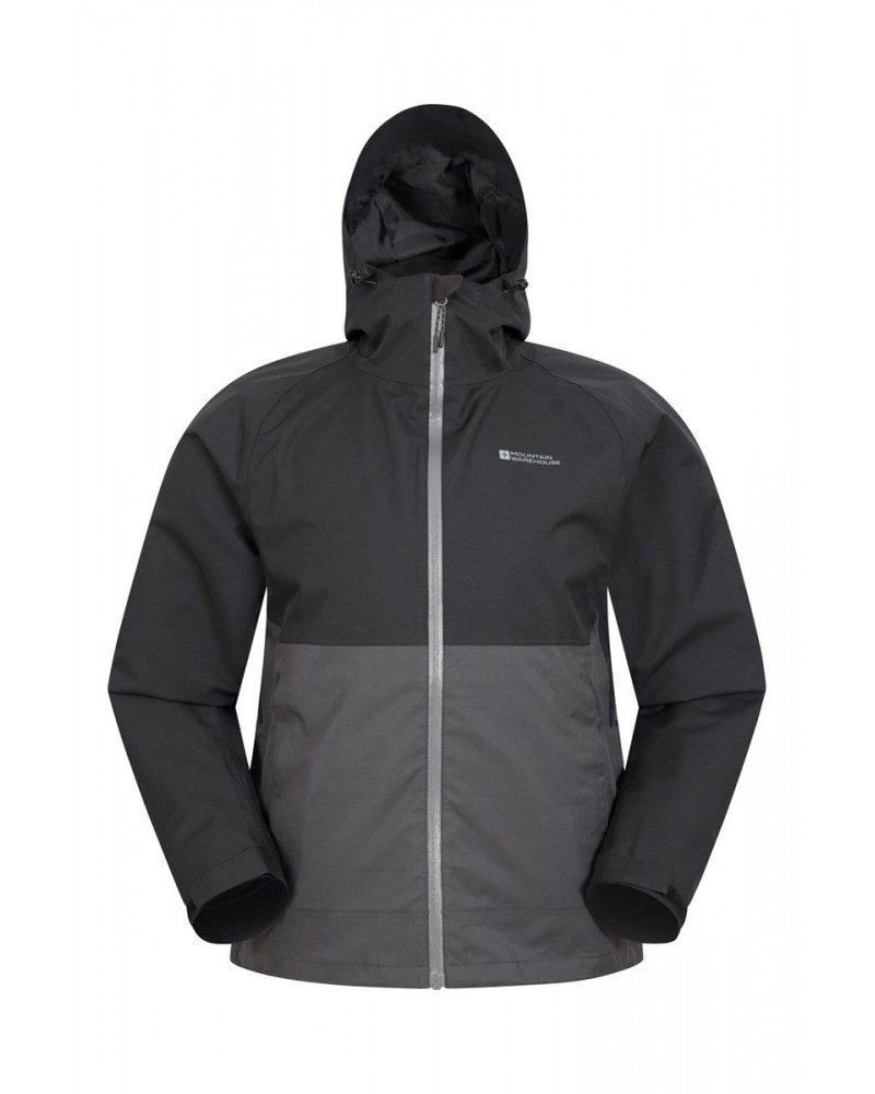 Verge Extreme Mens Waterproof Jacket Charcoal $34.19 Active