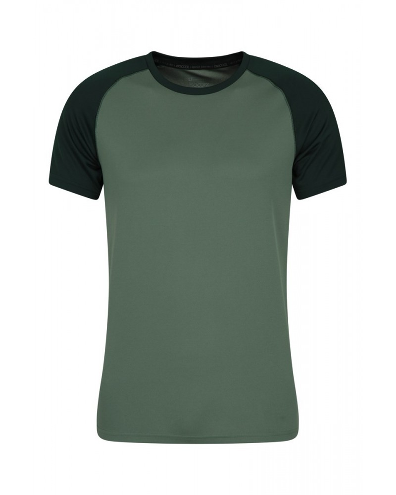 Endurance Isocool Mens Active T-Shirt Green $12.99 Tops