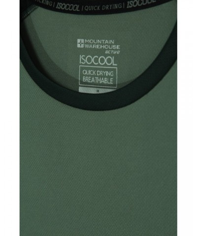 Endurance Isocool Mens Active T-Shirt Green $12.99 Tops