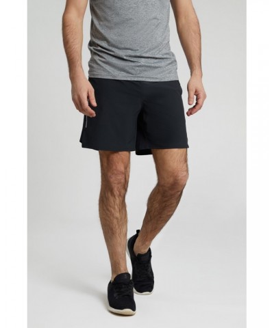 Motion Mens 2 in 1 Active Shorts Black $22.56 Pants