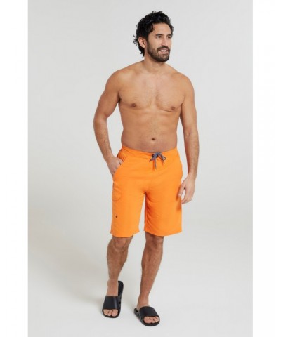 Ocean Mens Boardshorts Orange $13.53 Pants