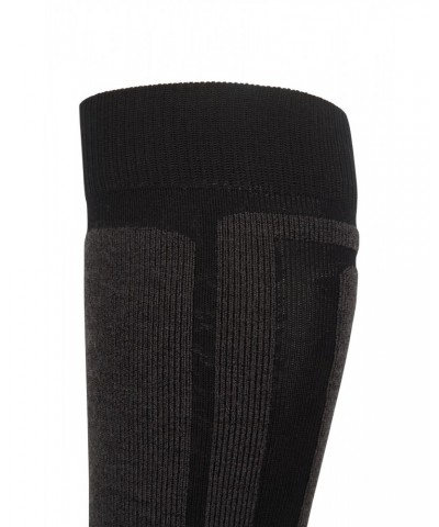 Extreme Mens Thermal Merino Knee Length Ski Socks Black $12.09 Accessories