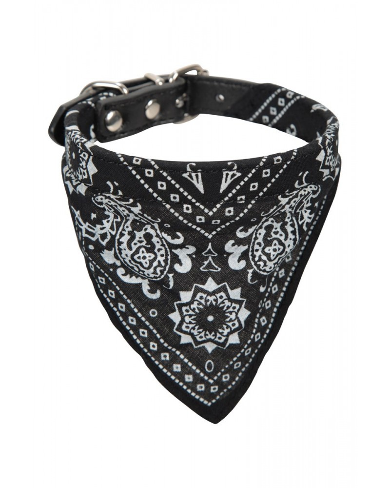 Collar With Bandana Black $8.15 Pets