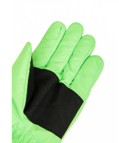 Kids Ski Gloves Lime $10.00 Accessories