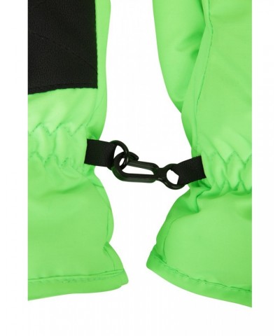 Kids Ski Gloves Lime $10.00 Accessories