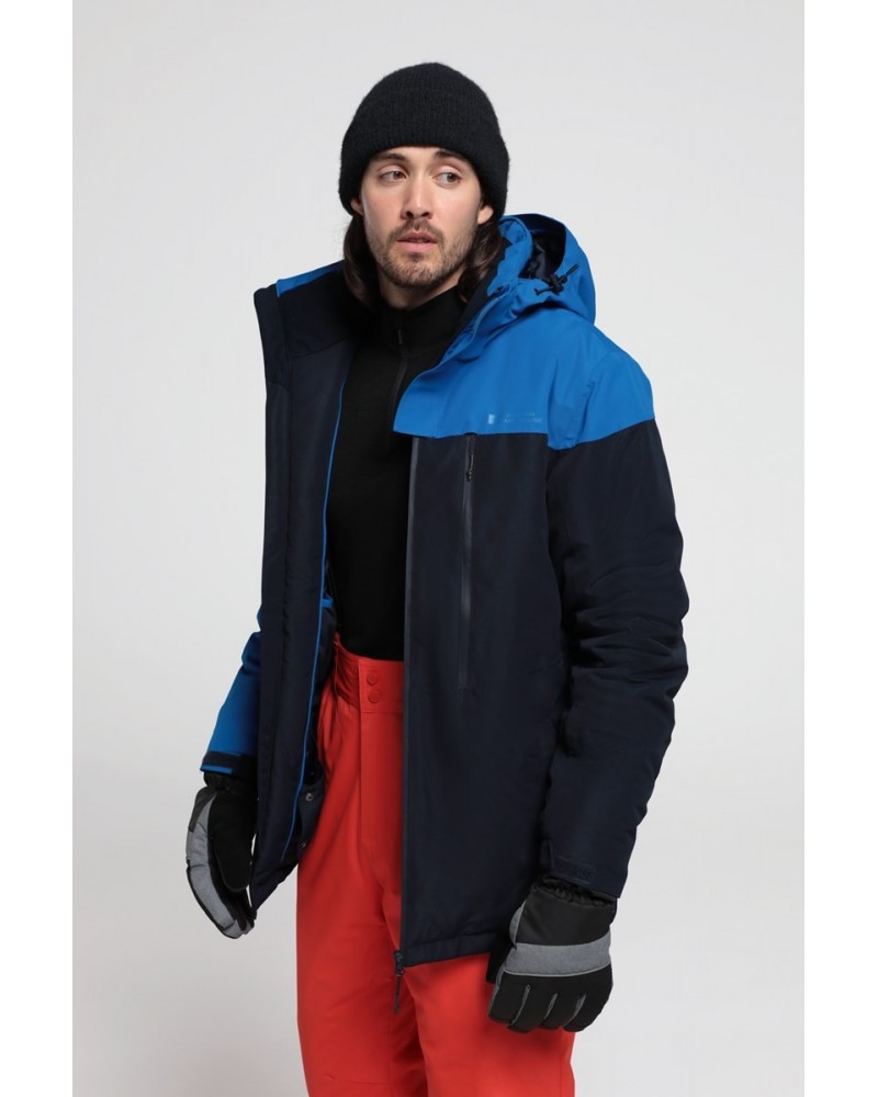 Gradient Mens Recycled Ski Jacket Blue $30.00 Ski