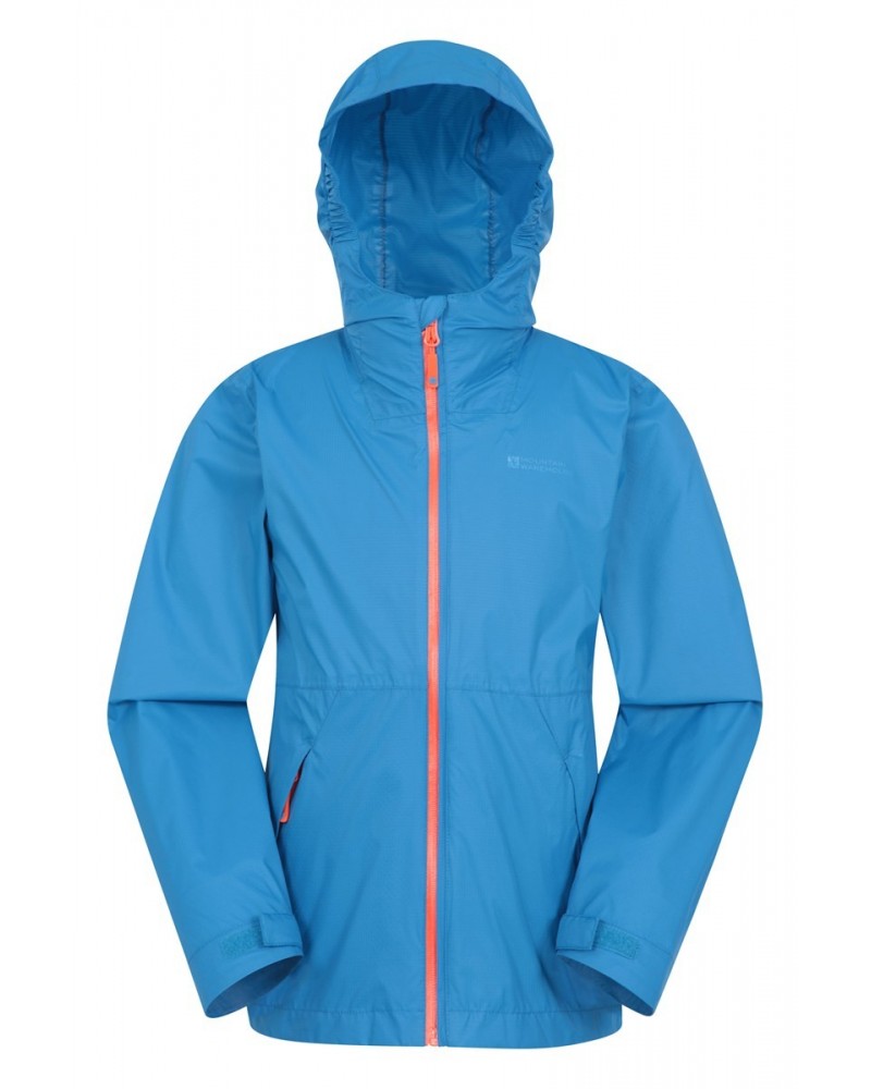 Swerve Kids Waterproof Jacket Blue $19.94 Jackets