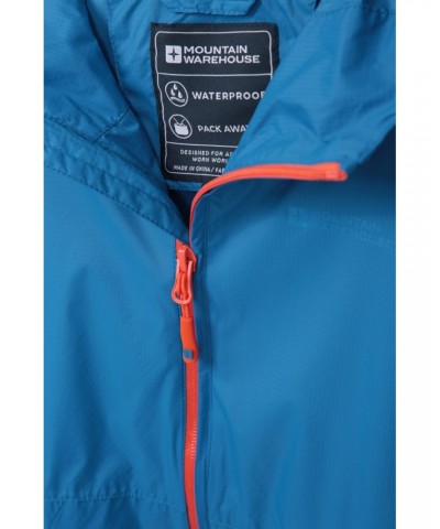 Swerve Kids Waterproof Jacket Blue $19.94 Jackets