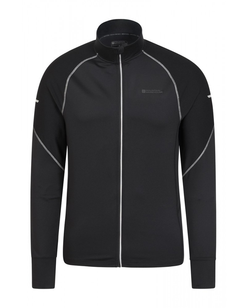 Control Mens Full-Zip Midlayer Black $15.00 Active