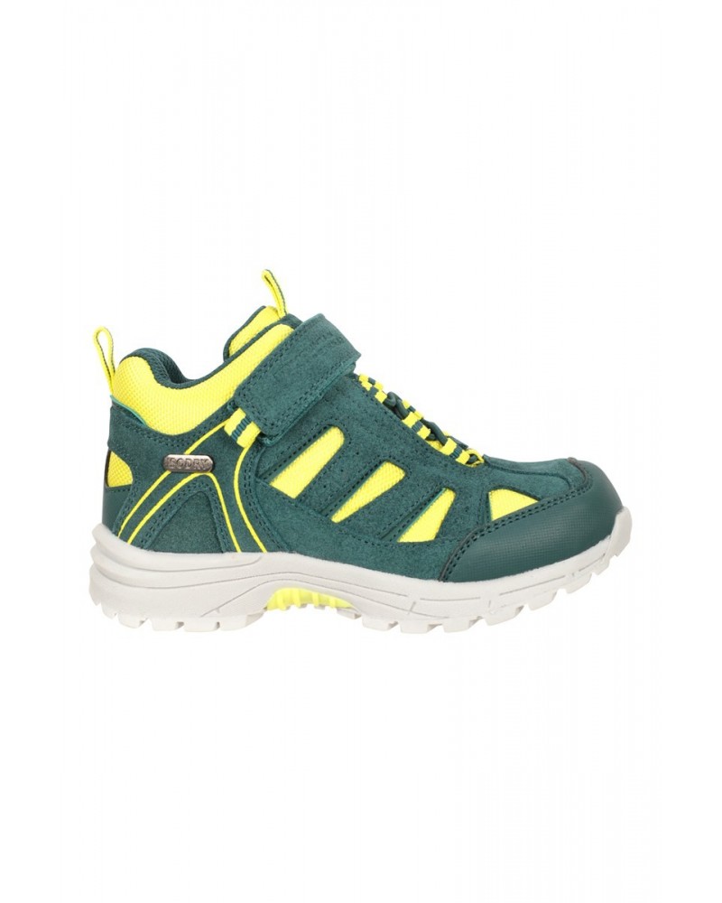 Drift Junior Waterproof Boots Dark Green $21.99 Footwear