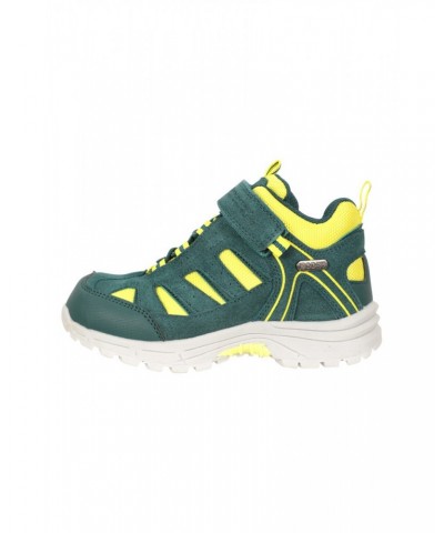 Drift Junior Waterproof Boots Dark Green $21.99 Footwear