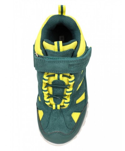 Drift Junior Waterproof Boots Dark Green $21.99 Footwear