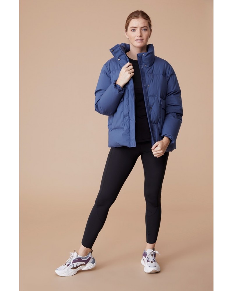 Cosi Swing Womens Insulated Jacket Blue $38.25 Jackets