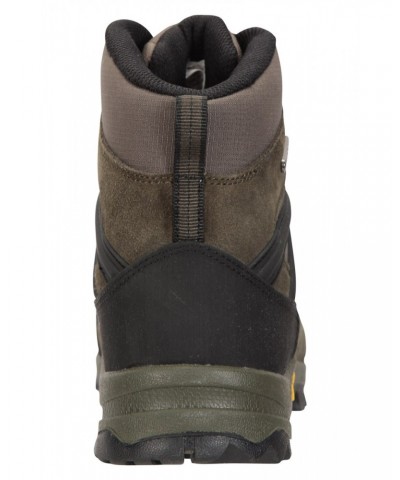 Storm Mens Waterproof IsoGrip Boots Khaki $39.60 Footwear