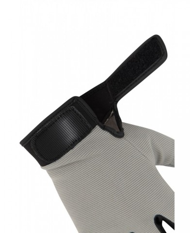 Universal Fingerless Fishing Gloves Grey $11.87 Ski