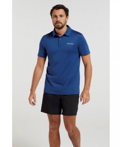 Deuce IsoCool Mens Polo Dark Blue $13.53 Tops