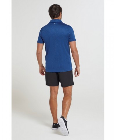 Deuce IsoCool Mens Polo Dark Blue $13.53 Tops