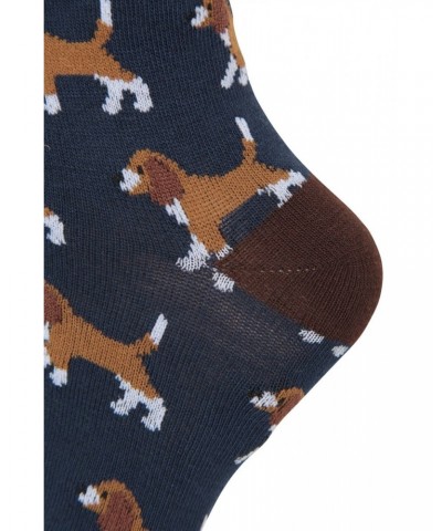 Recycled Cotton Womens Socks 3-Pack Navy $12.74 Accessories