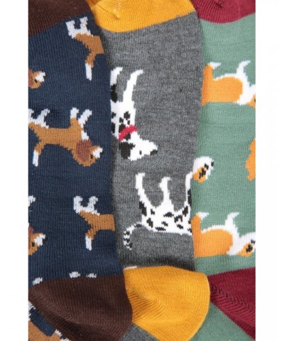 Recycled Cotton Womens Socks 3-Pack Navy $12.74 Accessories