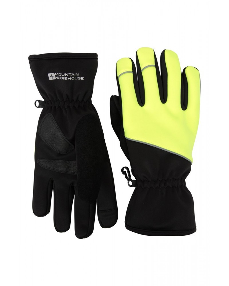 Swift Mens Water-Resistant Cycling Gloves Yellow $13.53 Accessories