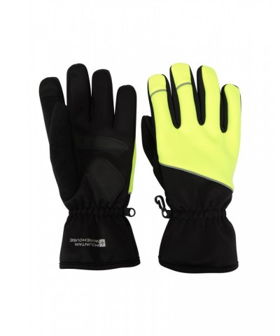 Swift Mens Water-Resistant Cycling Gloves Yellow $13.53 Accessories