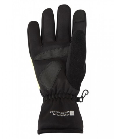 Swift Mens Water-Resistant Cycling Gloves Yellow $13.53 Accessories