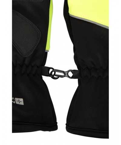 Swift Mens Water-Resistant Cycling Gloves Yellow $13.53 Accessories