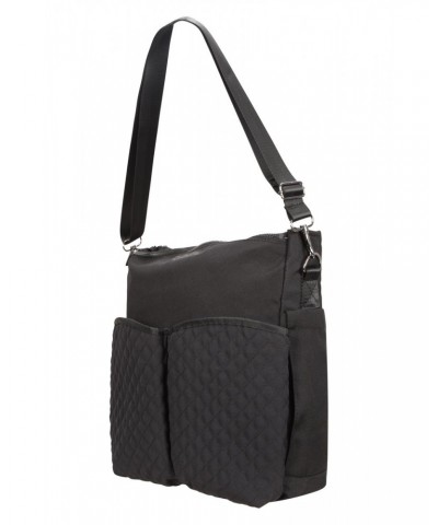 Diaper Shoulder Bag - 18L Black $19.37 Maternity