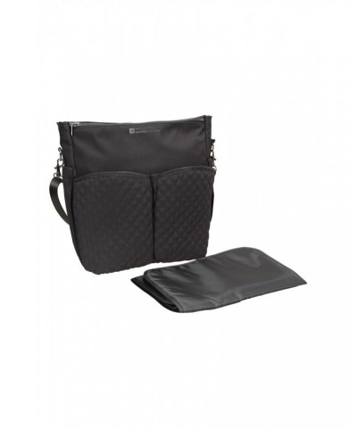 Diaper Shoulder Bag - 18L Black $19.37 Maternity