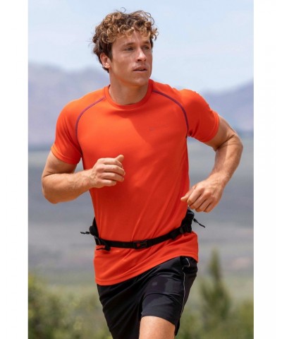 Endurance Isocool Mens Active T-Shirt Bright Orange $14.49 Active