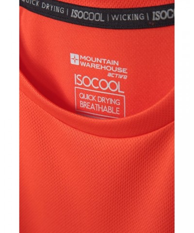 Endurance Isocool Mens Active T-Shirt Bright Orange $14.49 Active