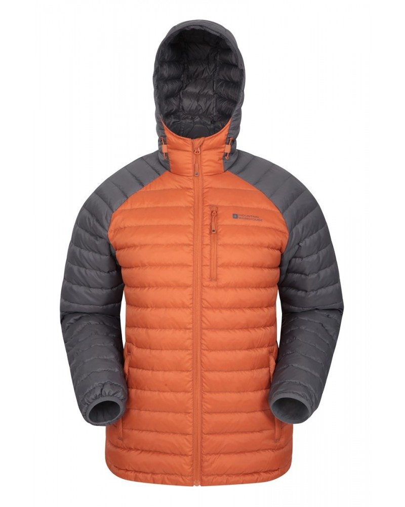 Henry II Extreme Mens Down Jacket Burnt Orange $40.50 Jackets