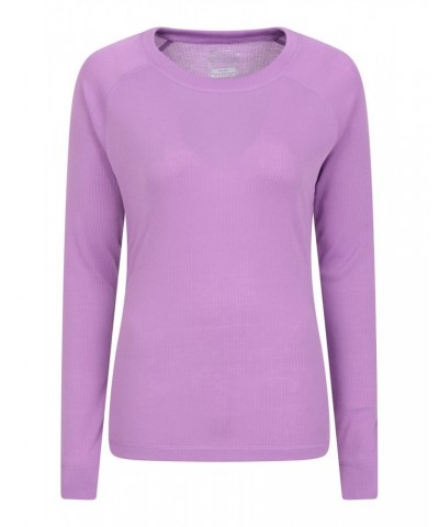 Talus Womens Thermal Top Light Purple $12.99 Thermals