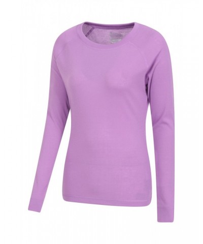 Talus Womens Thermal Top Light Purple $12.99 Thermals