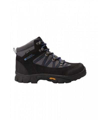 Edinburgh Vibram Youth Waterproof Hiking Boots Cobalt $40.79 Footwear