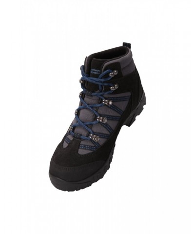 Edinburgh Vibram Youth Waterproof Hiking Boots Cobalt $40.79 Footwear