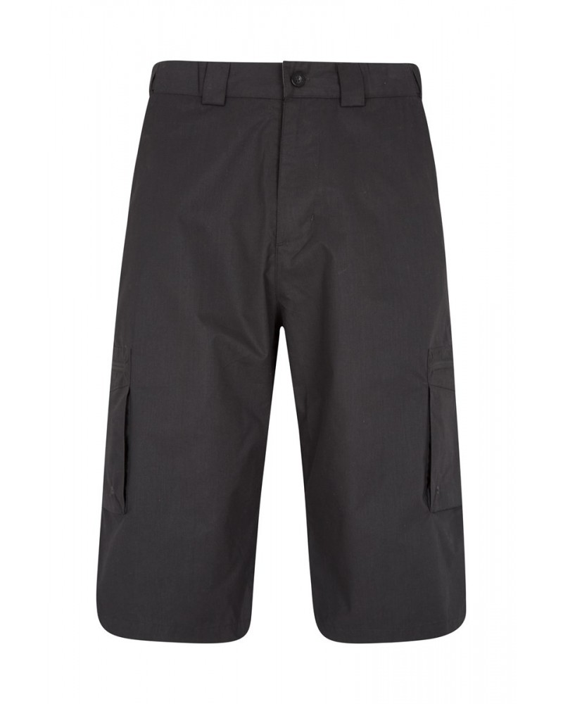 Trek II Mens Long Shorts Black $15.20 Pants