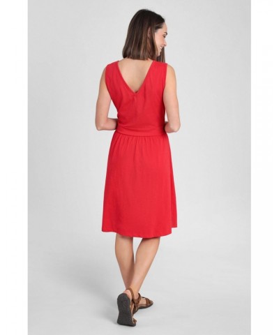 Newquay Womens Sleeveless Dress Red $18.86 Dresses & Skirts