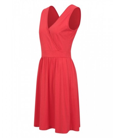 Newquay Womens Sleeveless Dress Red $18.86 Dresses & Skirts