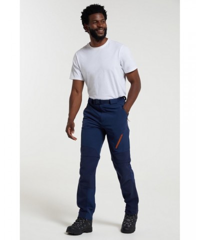 Forest Trekking Mens Zip Off Pants Navy $35.00 Pants