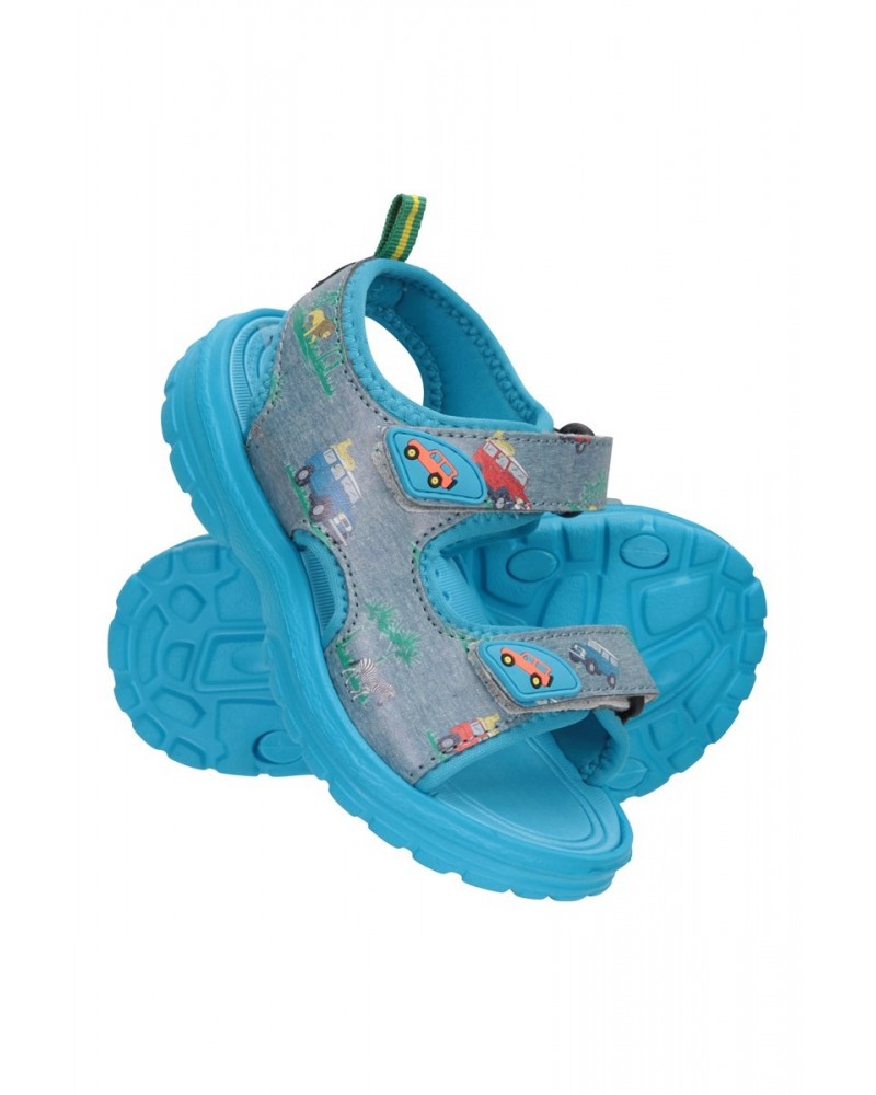 Sand Kids Sandals Teal $12.87 Footwear