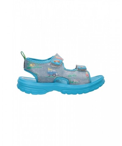 Sand Kids Sandals Teal $12.87 Footwear