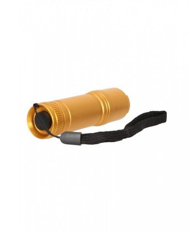 Cob Mini Flashlight II Gold $9.53 Walking Equipment