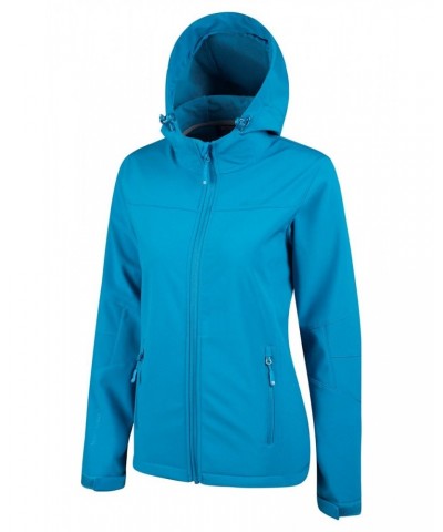 Exodus Womens Water Resistant Softshell Jacket Dark Teal $28.00 Jackets