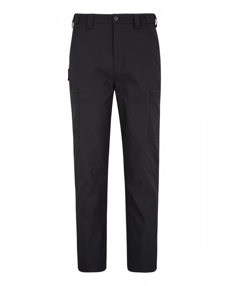 Trek Stretch Mens Pants - Extra Long Black $16.17 Pants