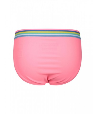 Kids Cross Back Tankini Bright Pink $12.75 Swimwear