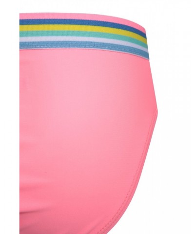 Kids Cross Back Tankini Bright Pink $12.75 Swimwear