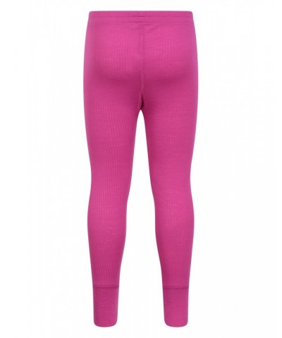 Talus Kids Base Layer Thermal Pants Bright Pink $10.79 Base Layers