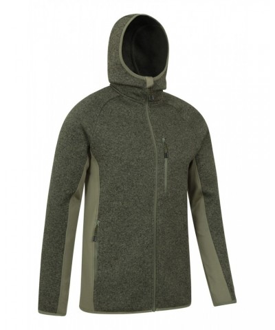 Treston Mens Hooded Fleece Khaki $30.20 Fleece